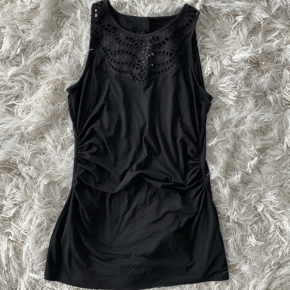 White House Black Market black sleeveless top. Size S